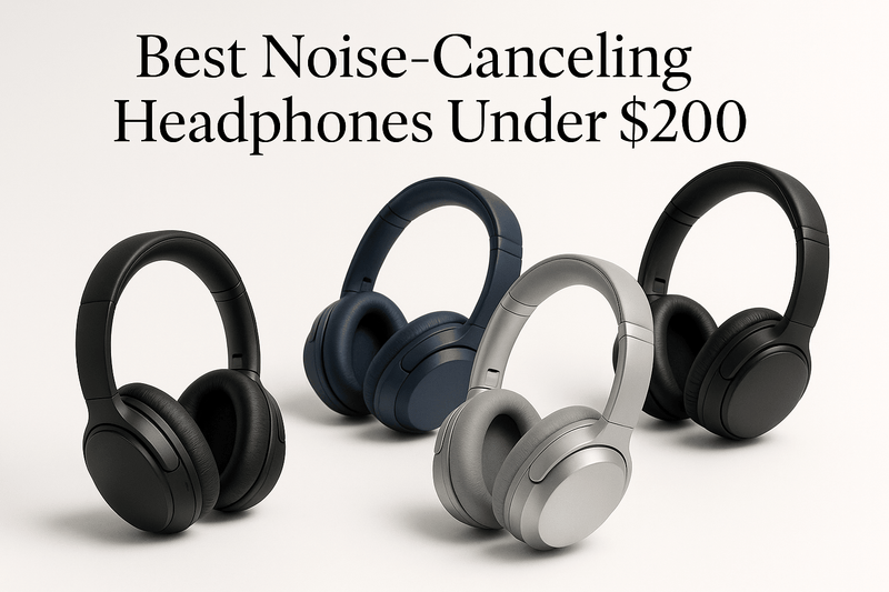 Best Noise-Canceling Headphones Under $200 - Sixin1