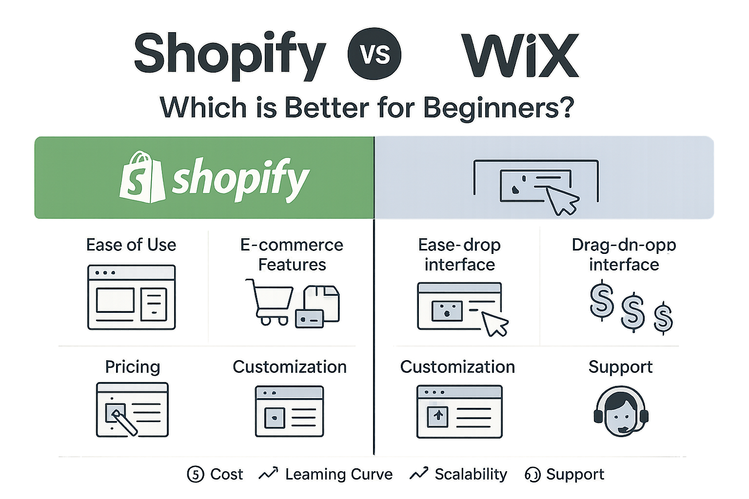 Shopify vs Wix: Which is Better for Beginners?
