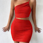 One-Shoulder Glam Sleek & Sexy Bodycon Dress