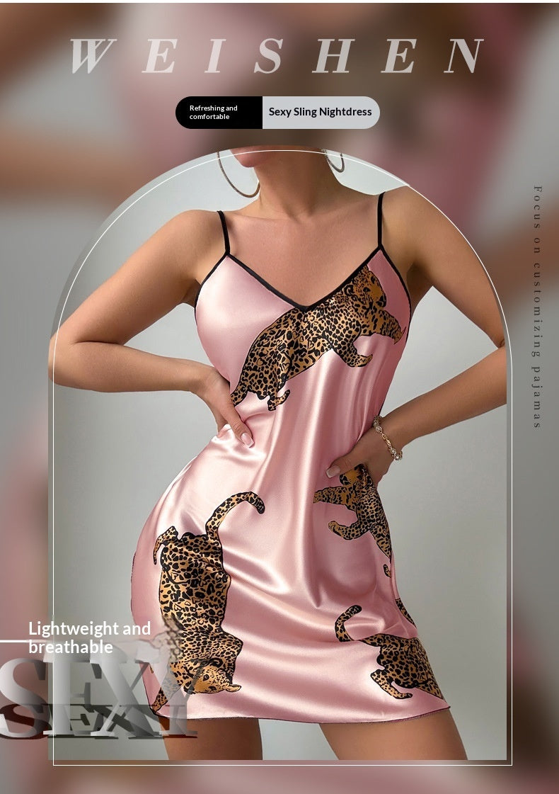 Women’s Sleep Dress: Lightweight Rayon-Like Comfortable Nightwear