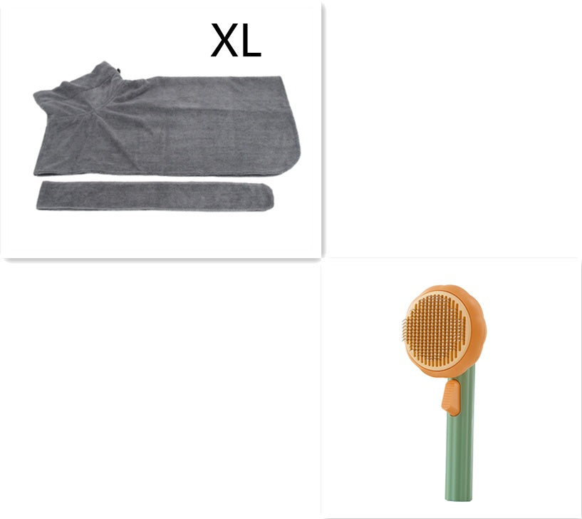 Cat & Dog Deshedding Grooming Brush