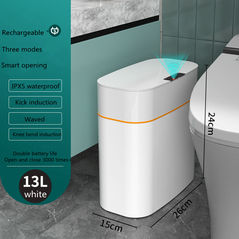 Automatic Smart Trash Can with Lid