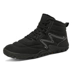 Winter Boots for Men: Thick Plush Lining Warm Outdoor Snow Shoes