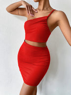 One-Shoulder Glam Sleek & Sexy Bodycon Dress