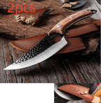 Small Scimitar Butcher Knife for Meat Processing