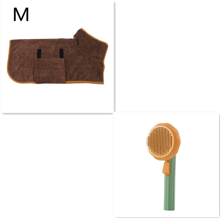 Cat & Dog Deshedding Grooming Brush