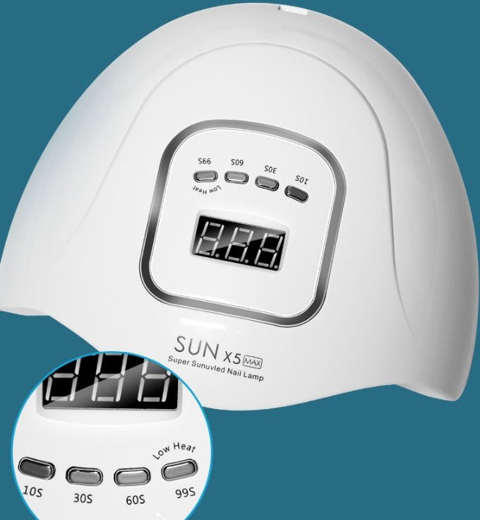 120W UV LED Nail Polish Dryer Lamp - Sixin1