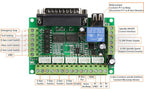 CNC Breakout Board 5 Axis: Mach3 Interface Controller Kit for CNC Machines