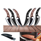 Small Scimitar Butcher Knife for Meat Processing