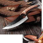 Small Scimitar Butcher Knife for Meat Processing