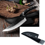 Small Scimitar Butcher Knife for Meat Processing