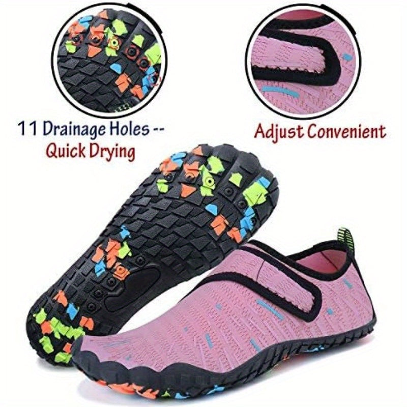Unisex Quick-Dry Water Shoes – Slip-On Aqua Swim
