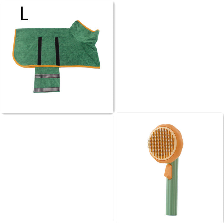 Cat & Dog Deshedding Grooming Brush