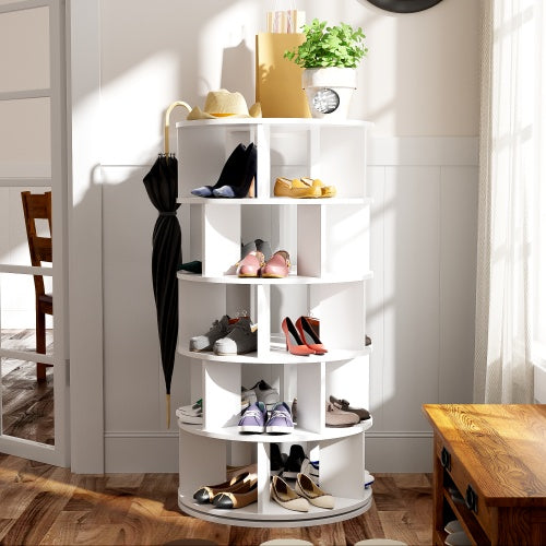 Rotatable Shoe Rack, Round, Height 115 Cm, Width 60 Cm