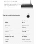 Ultra HD 5MP Security Camera: Outdoor Waterproof Surveillance System