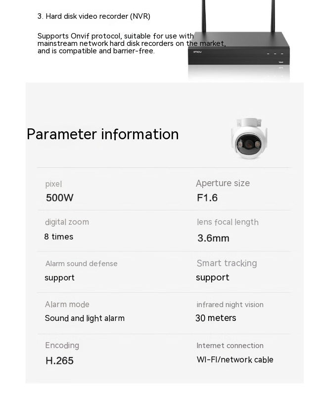 Ultra HD 5MP Security Camera: Outdoor Waterproof Surveillance System