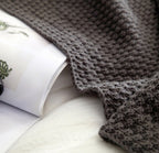 Soft Nordic Knit Leisure Blanket