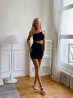 One-Shoulder Glam Sleek & Sexy Bodycon Dress