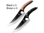 Small Scimitar Butcher Knife for Meat Processing