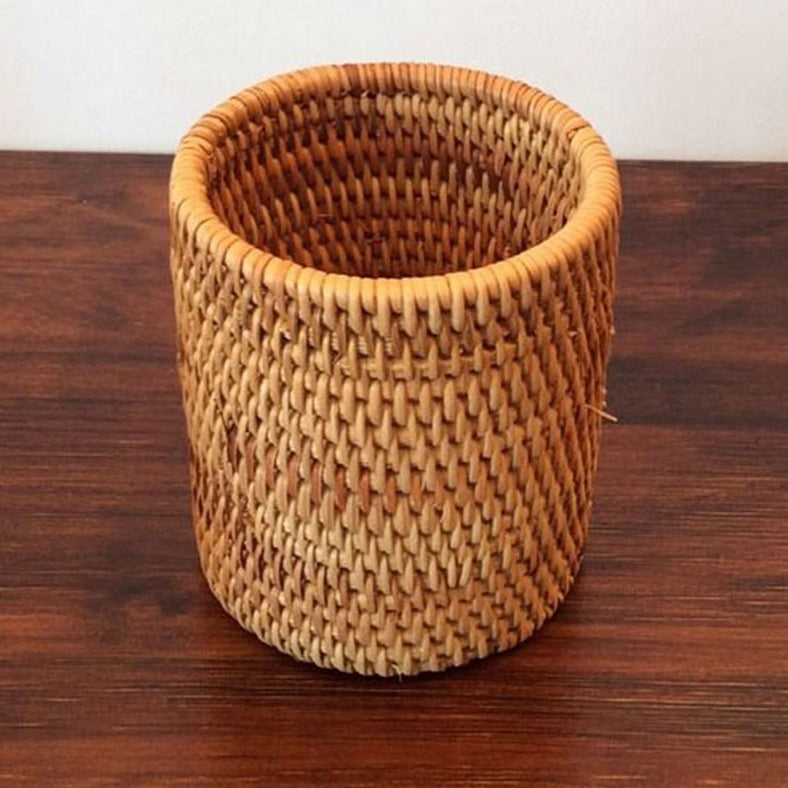 Woven Storage Box – Decorative Organizer Basket for Home and Office