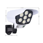Outdoor Solar Motion Sensor Light: Waterproof LED Wall Lamp for Yard & Pathway