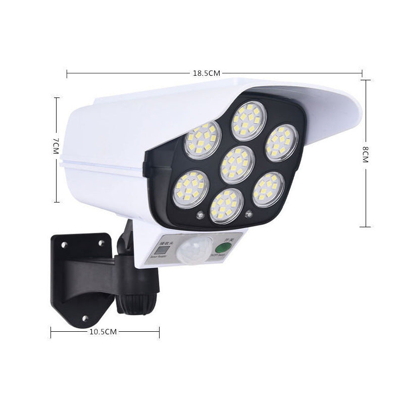 Outdoor Solar Motion Sensor Light: Waterproof LED Wall Lamp for Yard & Pathway