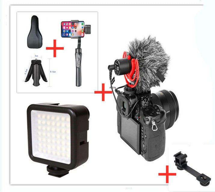 3 - Axis Anti - Shake Phone Gimbal Stabilizer with Tripod (iPhone & Android) - Sixin1