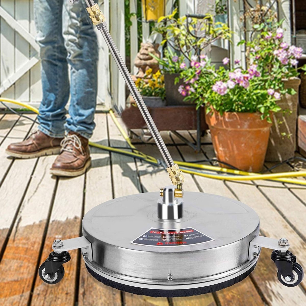 3 - Wheel Surface Cleaner for Floors - Sixin1