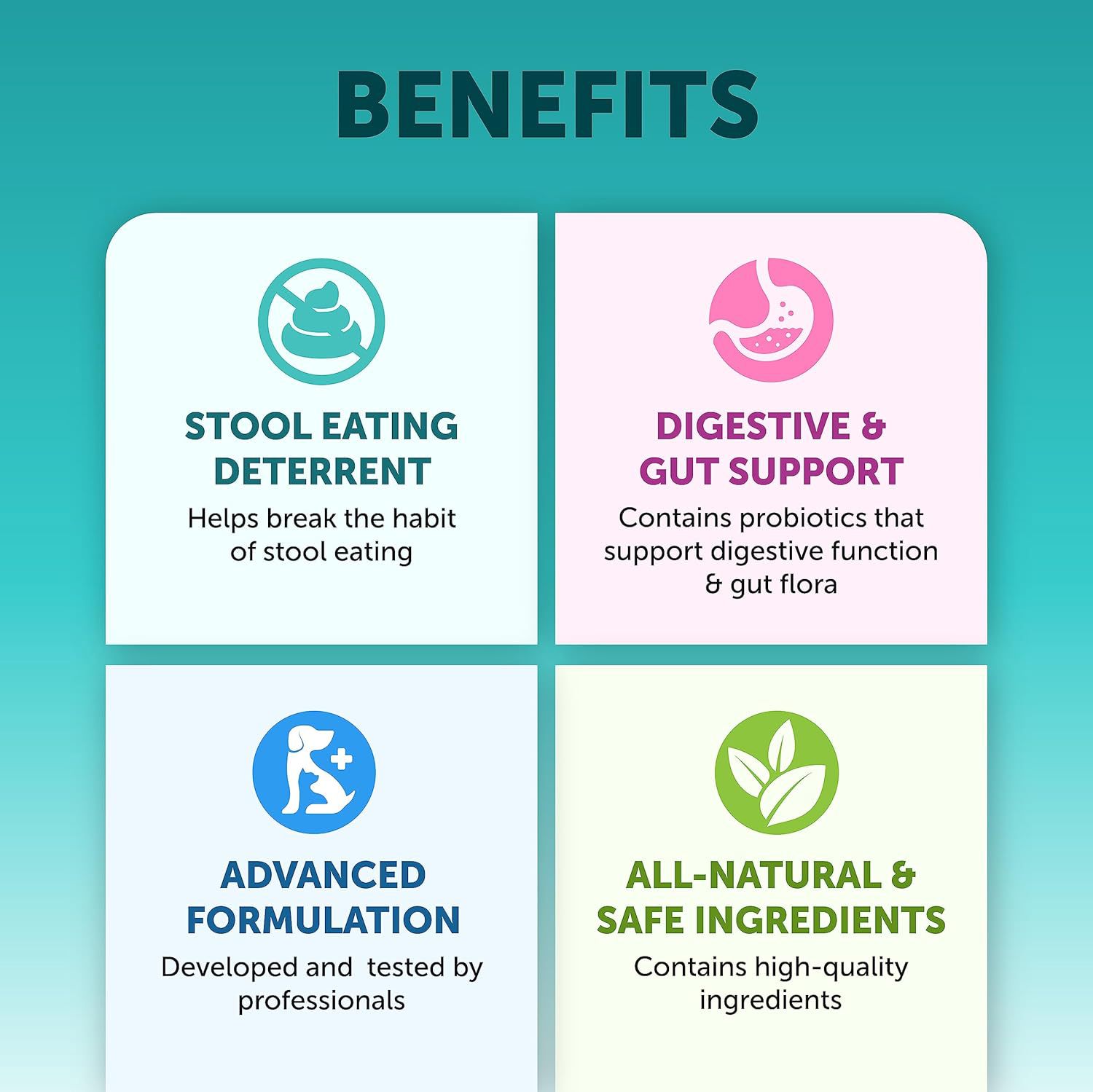 Probiotic Chewable Tablets for Pet Digestive Health