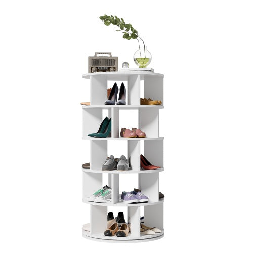 Rotatable Shoe Rack, Round, Height 115 Cm, Width 60 Cm