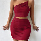 One-Shoulder Glam Sleek & Sexy Bodycon Dress