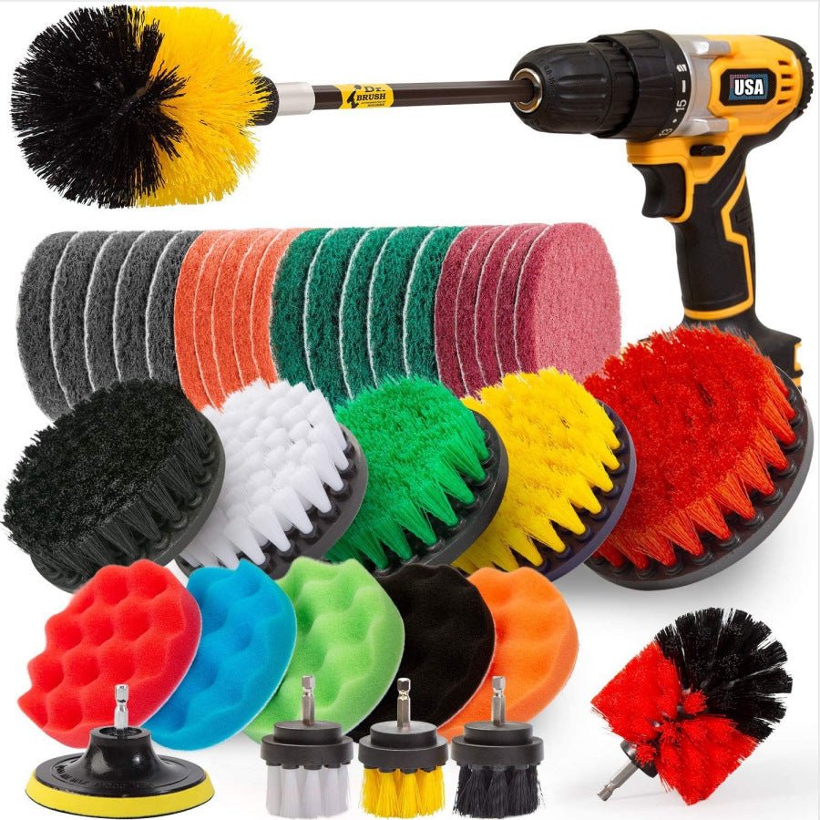 37PCS Detail Cleaning Brush Set - Sixin1