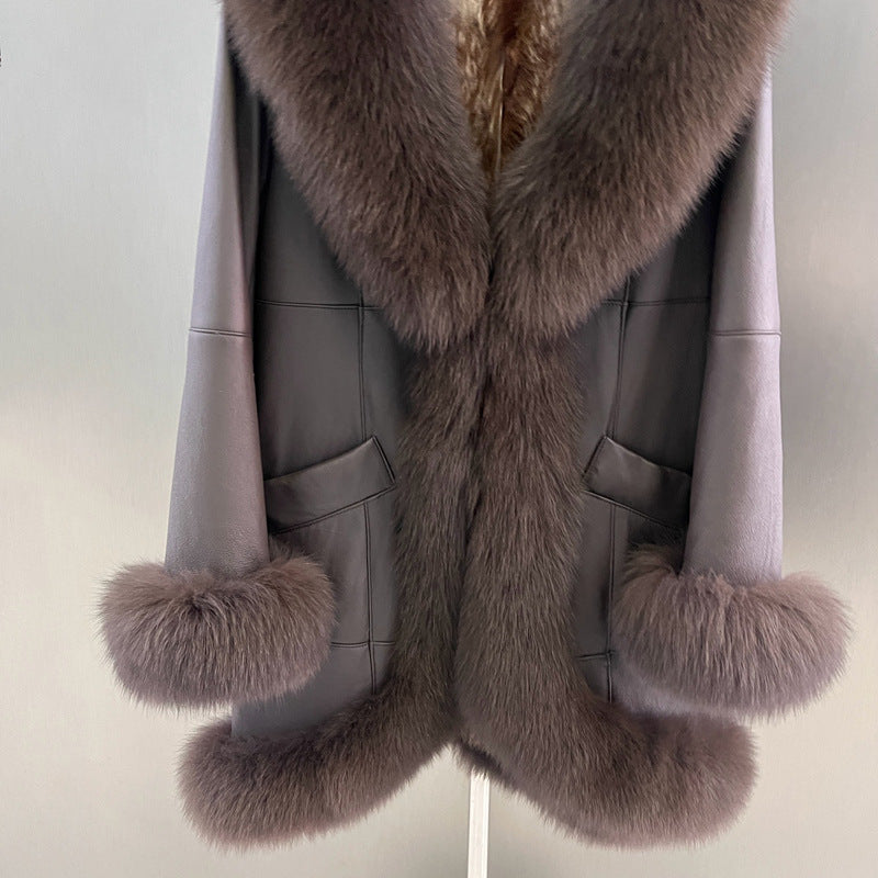 Winter Women's Fox Fur Coat