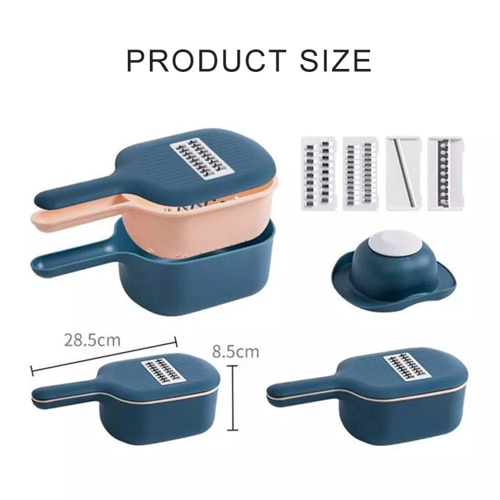 4 - in - 1 Multi - Blade Vegetable Slicer - Sixin1
