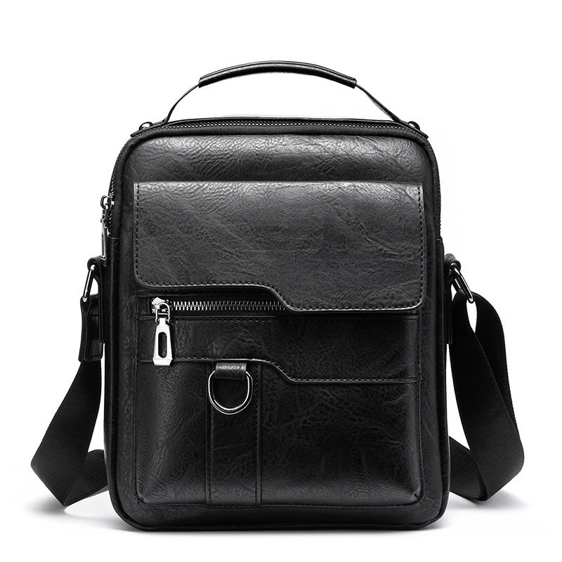 Men’s Retro One-Shoulder Business Crossbody Bag
