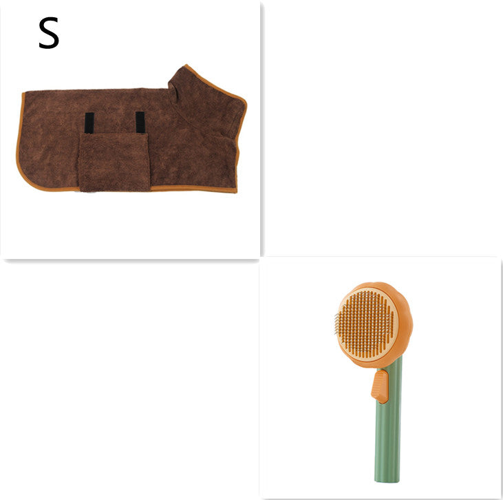 Cat & Dog Deshedding Grooming Brush