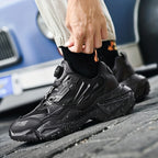 Men'S Breathable Running Shoes - Lightweight Sneakers with Cushioned TPU Sole, Lace-Up Closure, Non-Slip Rubber Outsole - All-Season Gym, Jogging, Gym Footwear, Striped Design, Comfortable Fit, Fitness Enthusiasts