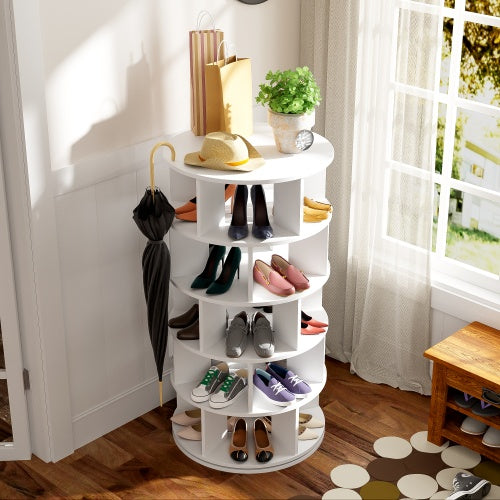 Rotatable Shoe Rack, Round, Height 115 Cm, Width 60 Cm