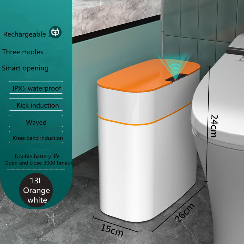 Automatic Smart Trash Can with Lid