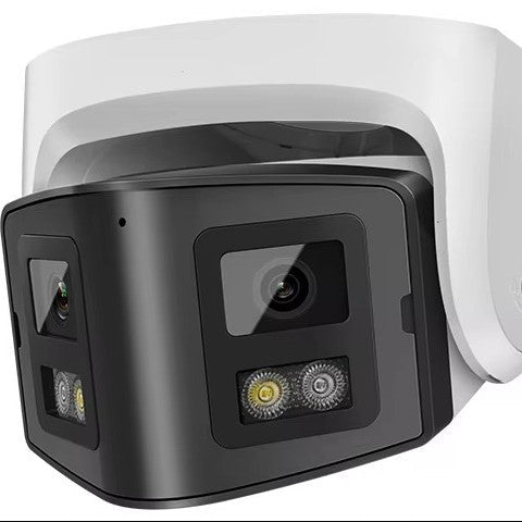 4MP Dual-lens IP Safety Belt Panoramic CCTV Webcam - Sixin1