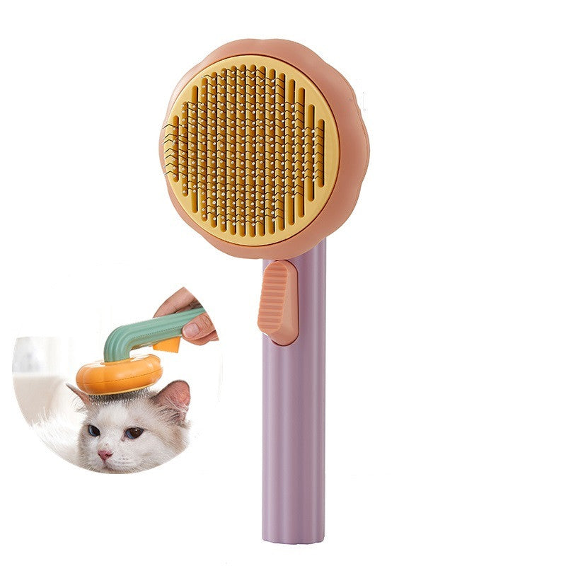 Cat & Dog Deshedding Grooming Brush