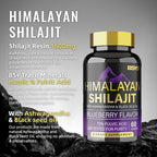 60 Counts BSYS SHILAJIT GUMMIES for Energy