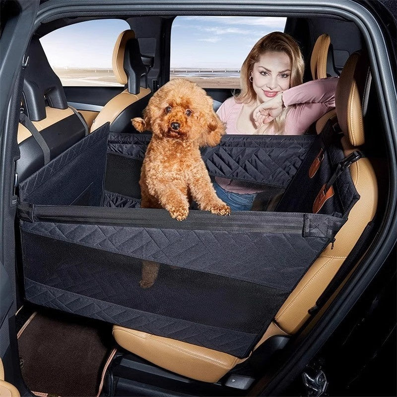 Waterproof Dog Car Seat Cover: Stain-Resistant Pet Cushion for Safe & Comfortable Travel