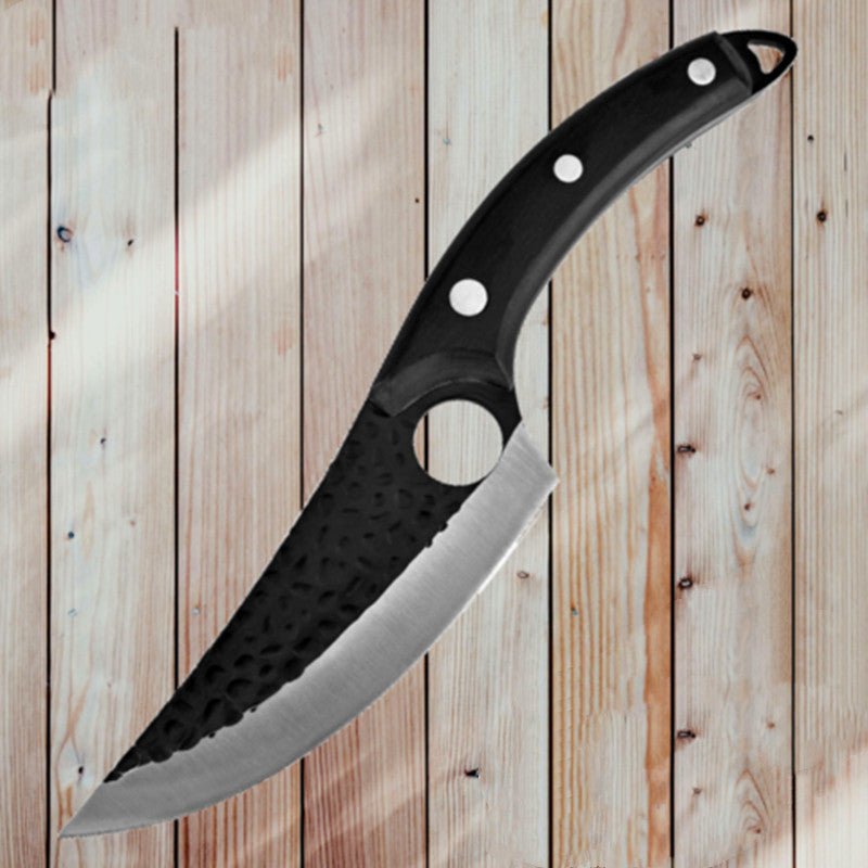 Small Scimitar Butcher Knife for Meat Processing