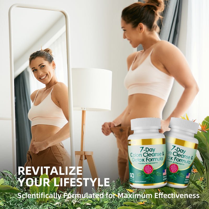 7-Day Colon Cleanse & Detox Formula Capsulese - Sixin1