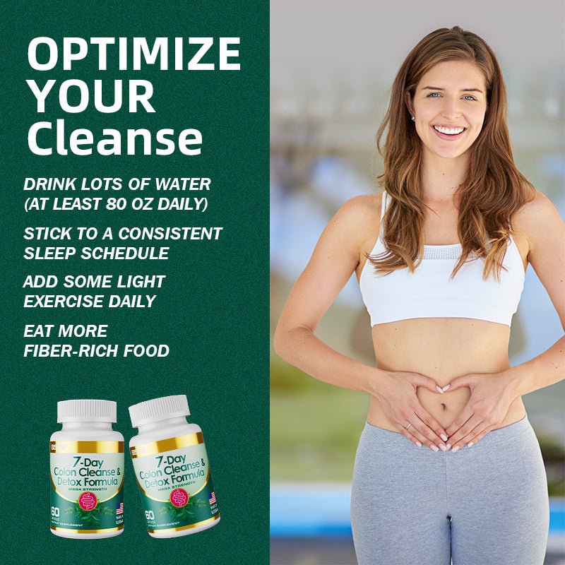 7-Day Colon Cleanse & Detox Formula Capsulese - Sixin1