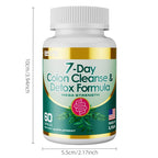 7-Day Colon Cleanse & Detox Formula Capsulese - Sixin1