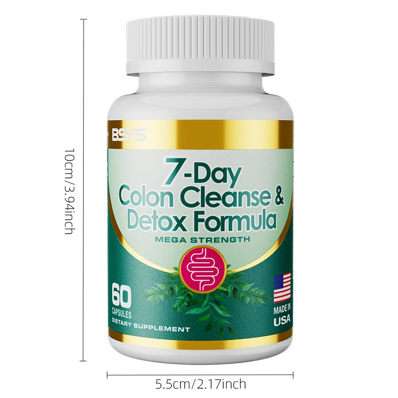 7-Day Colon Cleanse & Detox Formula Capsulese - Sixin1