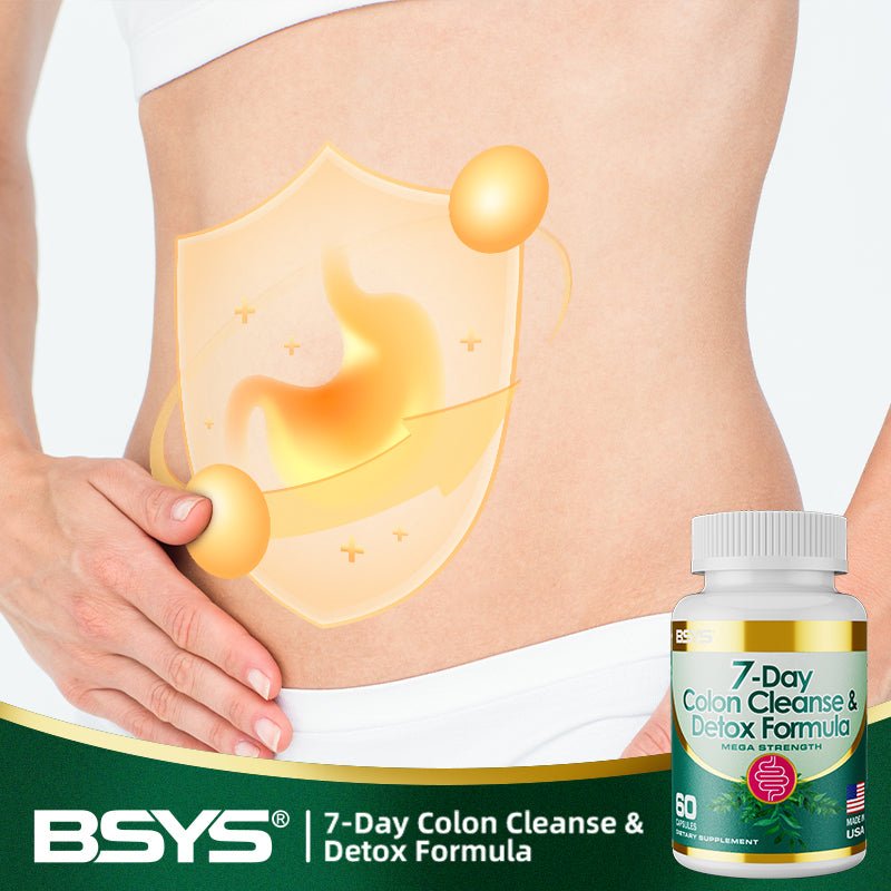 7-Day Colon Cleanse & Detox Formula Capsulese - Sixin1