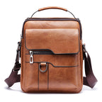Men’s Retro One-Shoulder Business Crossbody Bag